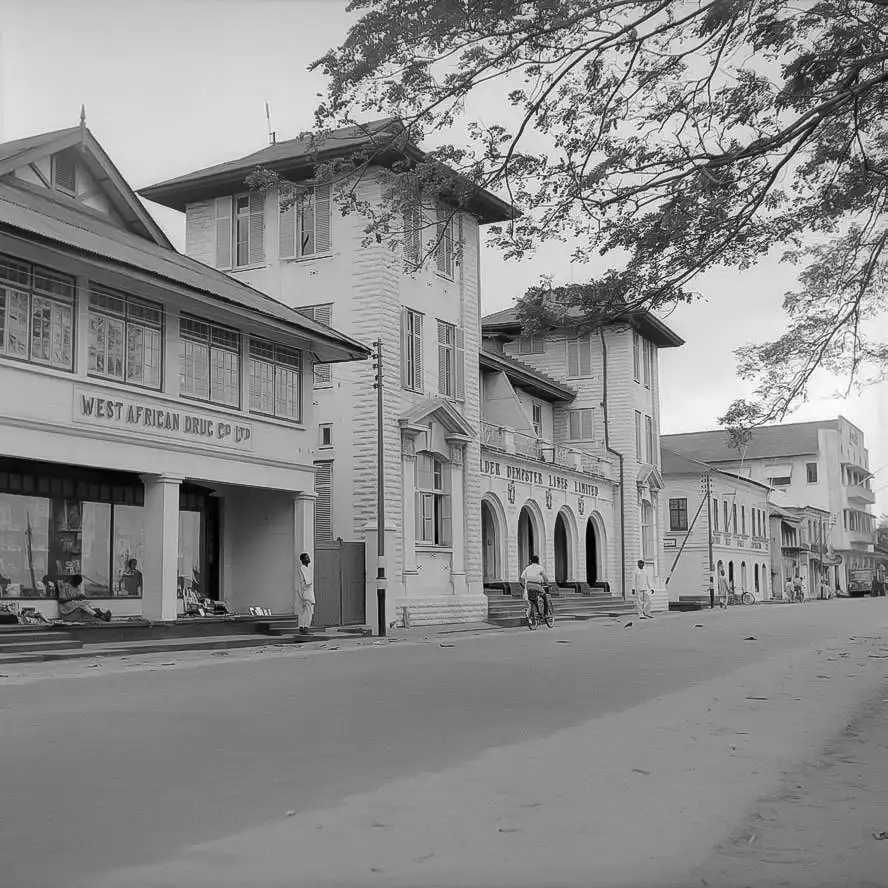 Elder Dempster Offices, Gillian Hopwood, The Wheatbaker, Lagos, Art Artist, Hotel